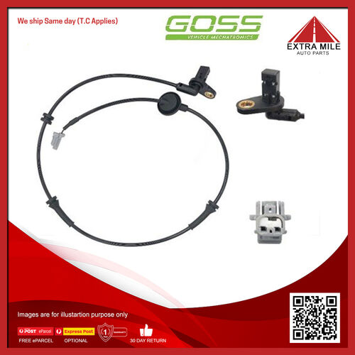 Goss Abs Wheel Speed Sensor - Front For Nissan X Trail GT T30 2.2L QR25DE DOHC