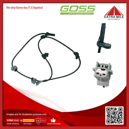 Goss ABS Wheel Speed Sensor - Rear For Subaru Forester SJ S13 2.0L FB20A F4 DOHC
