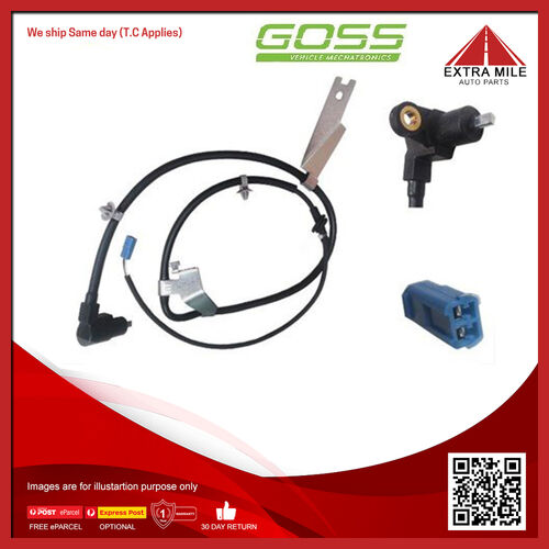 Goss ABS Wheel Speed Sensor - Rear For Suzuki Swift EZ 1.5L,1.2L M15A 16V DOHC