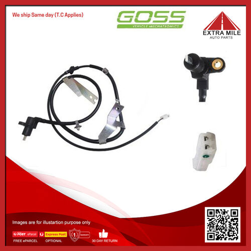 Goss ABS Wheel Speed Sensor - Rear For Suzuki Swift RS415 1.3L,1.5L M13A I4 16V