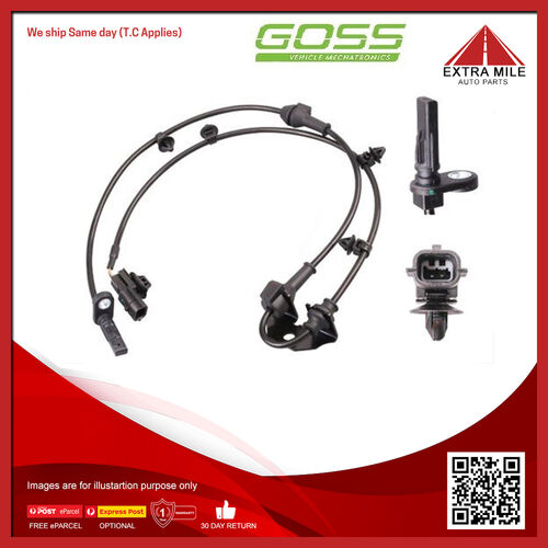 Goss ABS Wheel Speed Sensor -Front For Suzuki Swift Sport FZ 1.2L,1.6L D13A K14B