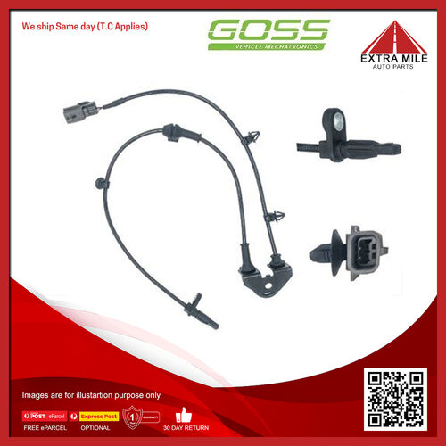 Goss ABS Wheel Speed Sensor - Front For Suzuki Swift Sport FZ 1.6L,1.2L K148 16V