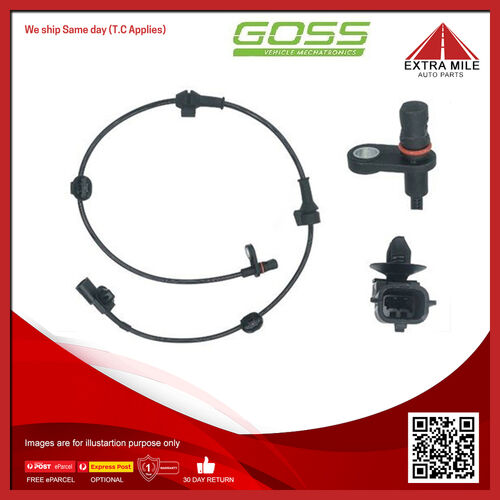 Goss ABS Wheel Speed Sensor - Rear For Suzuki Swift DDis FZ 1.4L,1.6L K148 DOHC