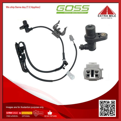 Goss ABS Wheel Speed Sensor - Front For TRD Aurion GSV40R 3.5L 2GRFE V6 24V DOHC