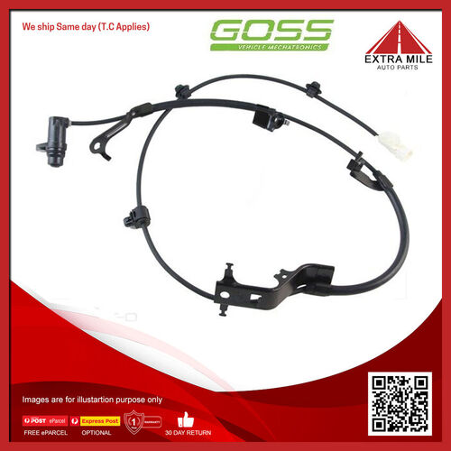 Goss ABS Wheel Speed Sensor - Front For Toyota Hilux KUN16R TGN16R 2.7L 1GRFE V6