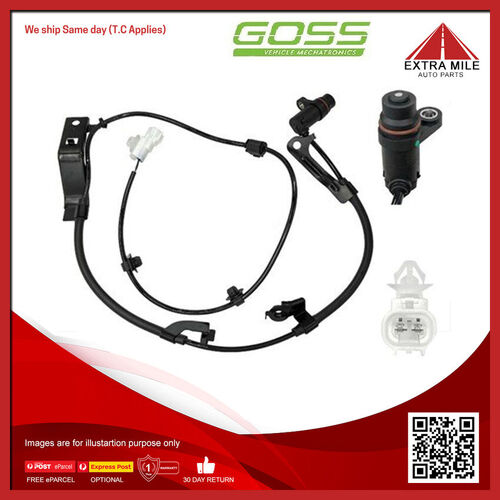 Goss ABS Wheel Speed Sensor Front For Toyota Hilux Vigo KUN16R 3.0L,2.7L 1KDFTV