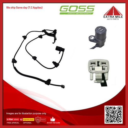 Goss ABS Wheel Speed Sensor - Rear For Lexus LX470 UZJ100R 4.7L 2UZFE Full-Size