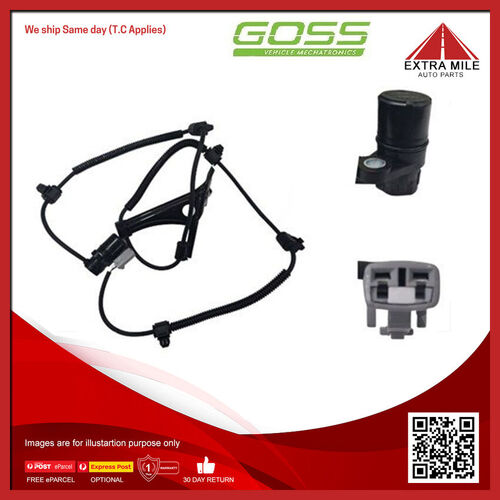 Goss ABS Wheel Speed Sensor - Rear For Toyota LandCruiser VX UZJ100R 4.7L 2UZFE