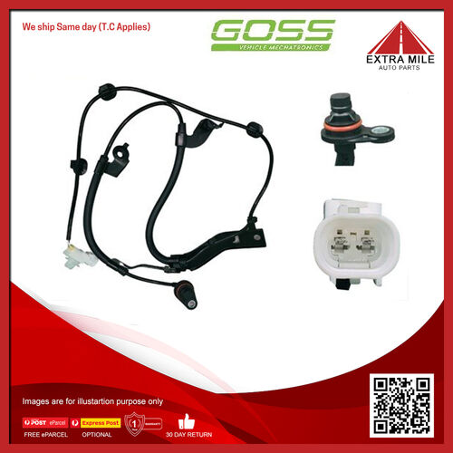 Goss ABS Wheel Speed Sensor - Front For Toyota Hilux Workmate 4.0L 1GDFTV DOHC