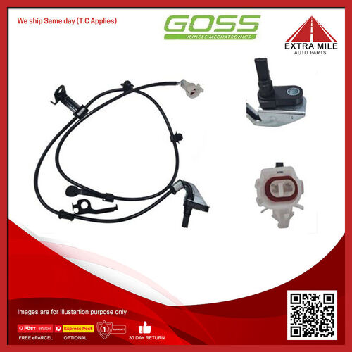 Goss ABS Wheel Speed Sensor - Front For Toyota Yaris YRX NCP91R 1.5L,1.3L 2NZFE