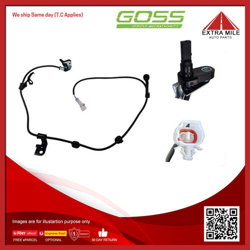 Goss ABS Wheel Speed Sensor - Front For Toyota Vios NCP93R 1.5L 1NZFE 16V DOHC