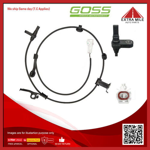 Goss ABS Wheel Speed Sensor - Front For Toyota Yaris NCP91R NCP93R 1.5L 1NZFE I4