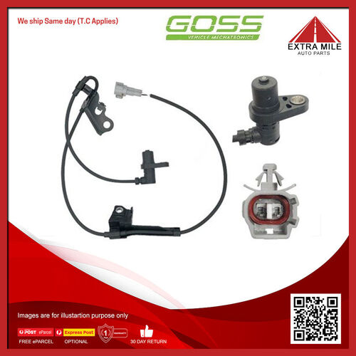 Goss ABS Wheel Speed Sensor Front For Toyota Allex RS180 ZZE123R 1.8L 2ZZGE 16V