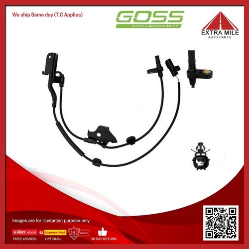 Goss ABS Wheel Speed Sensor Front For Daihatsu Mebius ZVW41R 1.8L 2ZRFXE