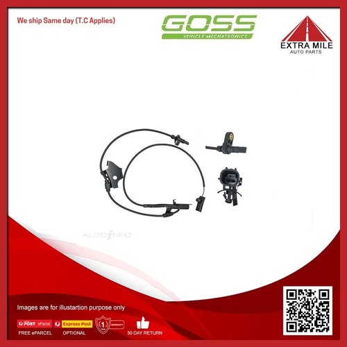 Goss ABS Wheel Speed Sensor Front For Daihatsu Mebius Shybrid ZVW41R 1.8L 2ZREXE