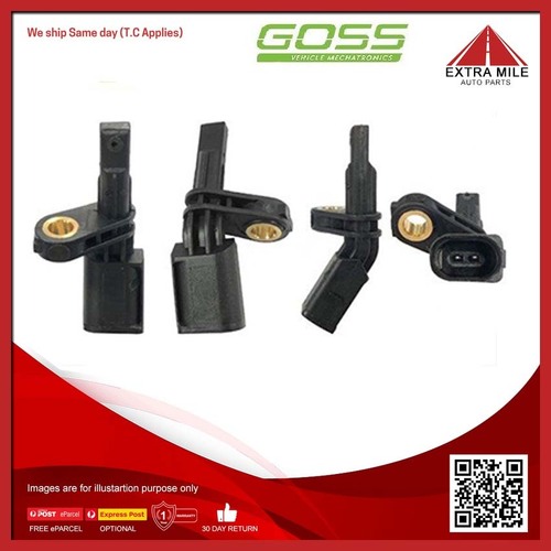 Goss Wheel Speed Sensor Rear Right For Volkswagen Tiguan 5N 1.4L/2.0L CBAA/CCZB