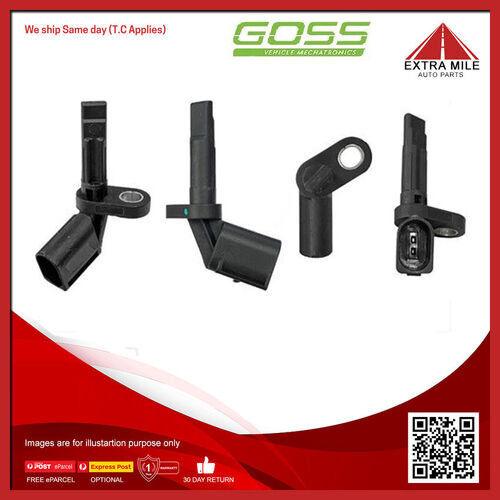 Goss ABS Wheel Speed Sensor - Front For Audi R8 Quattro 4S 5.2L BUJ V10 40V DOHC