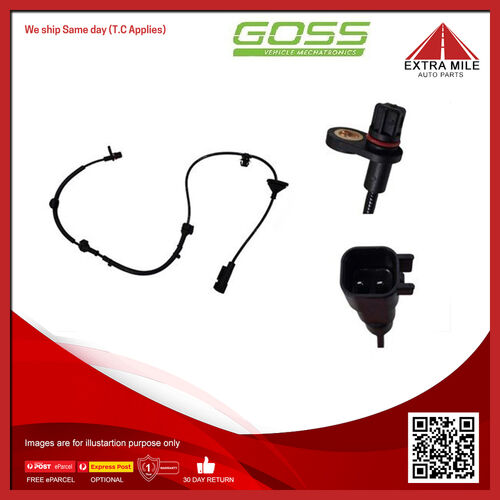 Goss ABS Wheel Speed Sensor - Rear For Mitsubishi Outlander ZJ ZK 2.0L 4J11