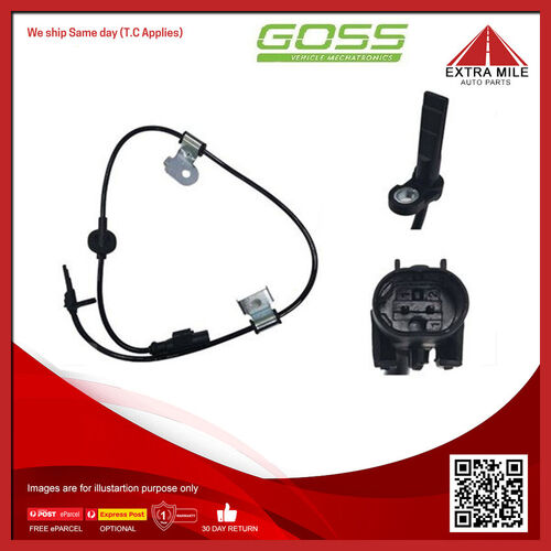 Goss ABS Wheel Speed Sensor - Front For Subaru Liberty GT BP B13 2.0L EJ20X F4