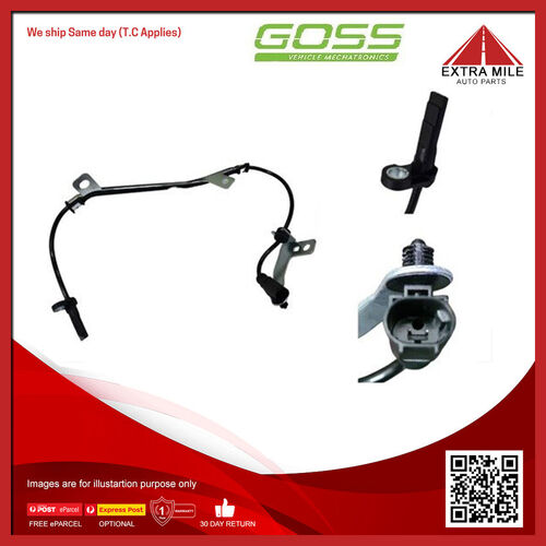 Goss ABS Wheel Speed Sensor - Rear For Subaru Legacy BP 2.0L EJ204 F4 16V DOHC