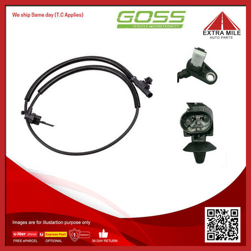 Goss ABS Wheel Speed Sensor - Rear For FPV Pursuit FG 5.0L,5.4L BOSS 315 V8 DOHC