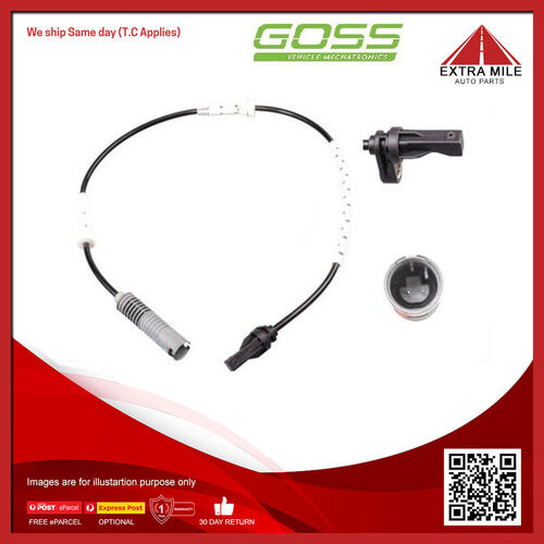 Goss ABS Wheel Speed Sensor - Front For BMW 130i E87 3.0L N52B30 I6 24V DOHC