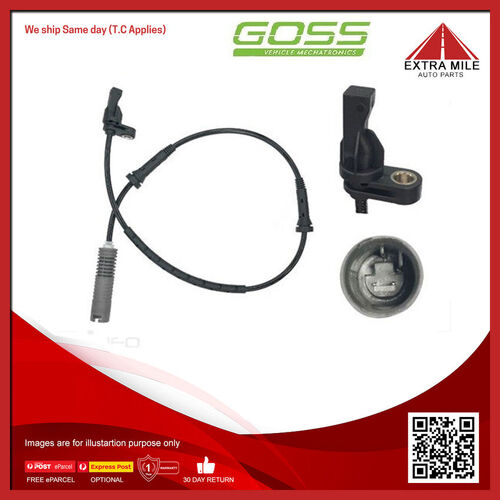 Goss ABS Wheel Speed Sensor - Front For BMW 118i E88 2.0L N46B20B I4 16V DOHC