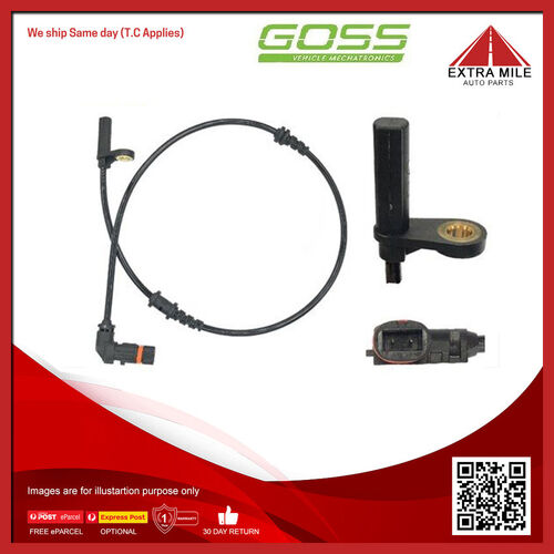Goss ABS Wheel Speed Sensor - Front For Mercedes Benz C350 W204 3.5L M276.957