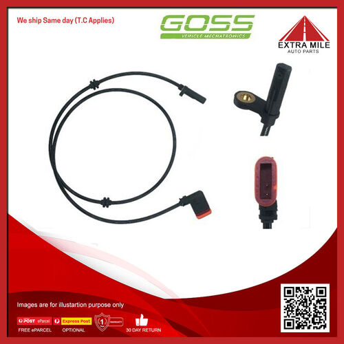 Goss ABS Wheel Speed Sensor - Rear For Mercedes Benz C350 W204 3.5L M276.957 V6