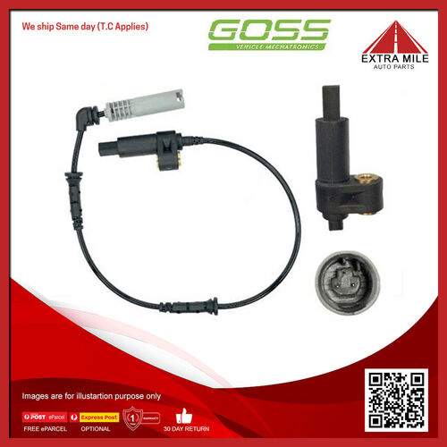 Goss ABS Wheel Speed Sensor - Front For BMW 328i E46 2.8L M52TUB28 I6 24V DOHC