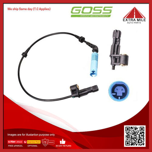 Goss ABS Wheel Speed Sensor - Front For BMW 320D E46 2.0L M47D20 I4 16V DOHC