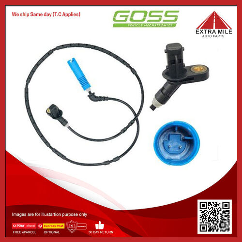 Goss ABS Wheel Speed Sensor - Rear For BMW 330xi E46 3.0L M54B30 I6 24V DOHC