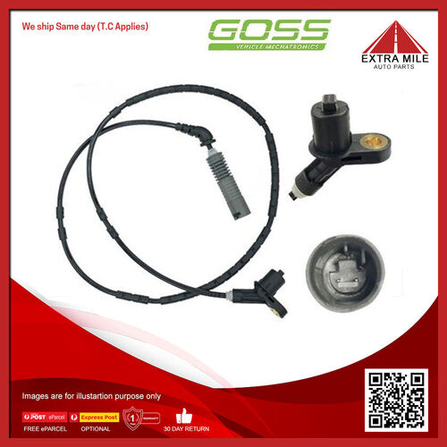 Goss ABS Wheel Speed Sensor - Rear For BMW M3 E46 3.2L S54B32 I6 24V DOHC