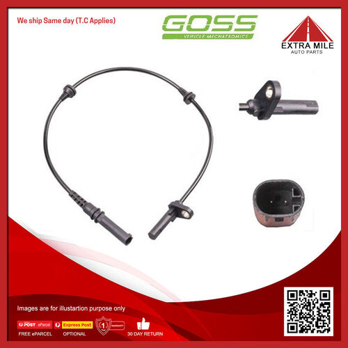 Goss ABS Wheel Speed Sensor - Front For BMW X6 E71 F16 3.0L,4.4L N57D30A I6 DOHC