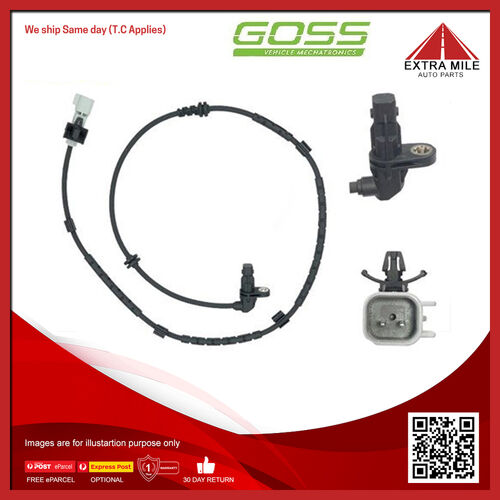 Goss ABS Wheel Speed Sensor -Front For Holden Barina Spark CD MJ 1.2L B12D2 DOHC