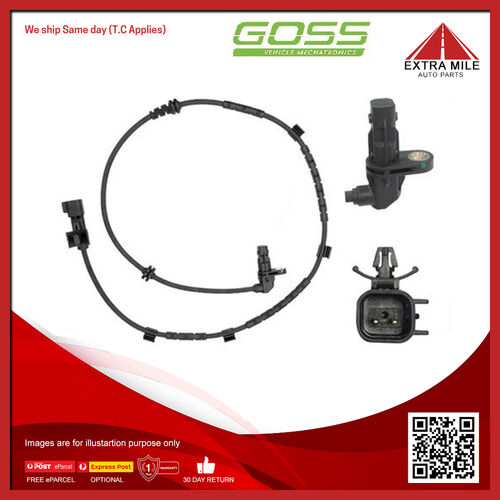 Goss ABS Wheel Speed Sensor Front For Holden Barina Spark CDX MJ 1.2L B12D2 DOHC