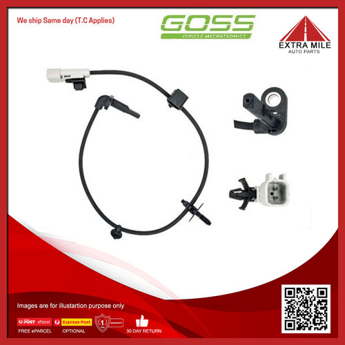 Goss ABS Wheel Speed Sensor - Rear For Holden Trax LS LTZ TJ 1.8L F18D4 16V DOHC