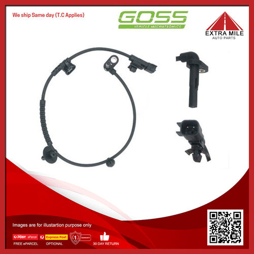 Goss ABS Wheel Speed Sensor - Rear For Holden Trax LT LTZ TJ 1.8L,1.4L F18D4