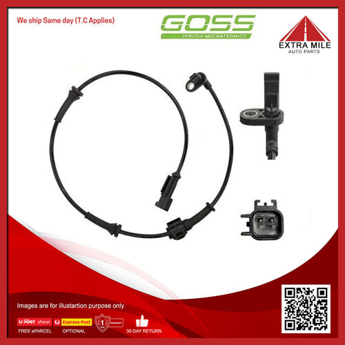 Goss ABS Wheel Speed Sensor - Front For HSV Maloo R8 VF 6.2L LS3 V8 16V OHV