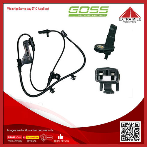 Goss ABS Wheel Speed Sensor - Front For Hyundai Elantra AD SR 2.0L G4NA 16V DOHC