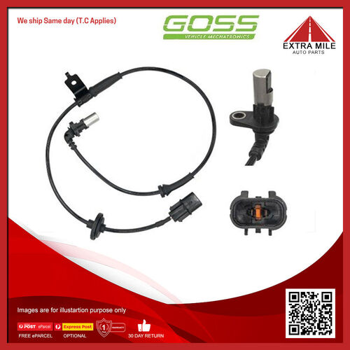 Goss ABS Wheel Speed Sensor - Front For Hyundai iMax TQ 2.5L,2.4L G4KG 16V DOHC