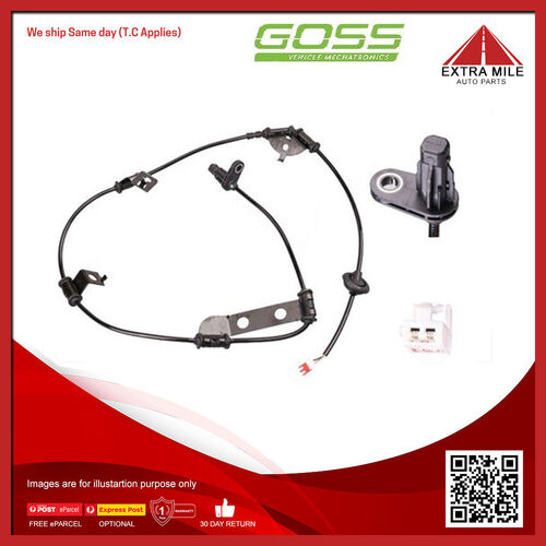 Goss ABS Wheel Speed Sensor - Rear For Hyundai ix35 SE LM 2.0L G4KD 14 16V DOHC