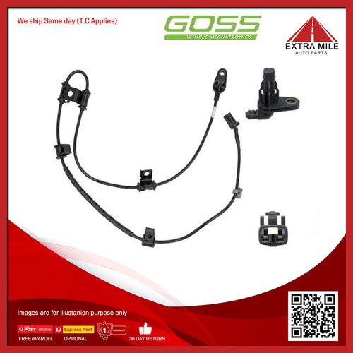 Goss ABS Wheel Speed Sensor - Front For Kia Sportage LX SL 2.0L G4NC I4 16V DOHC