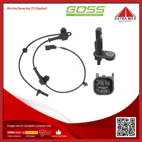 Goss ABS Wheel Speed Sensor - Front For Mazda CX-5 KE 2.2L,2.0L SH-VPTS 16V DOHC