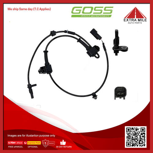 Goss ABS Wheel Speed Sensor - Front For Mazda CX-5 KE KF 2.5L PE-VPS I4 16V DOHC