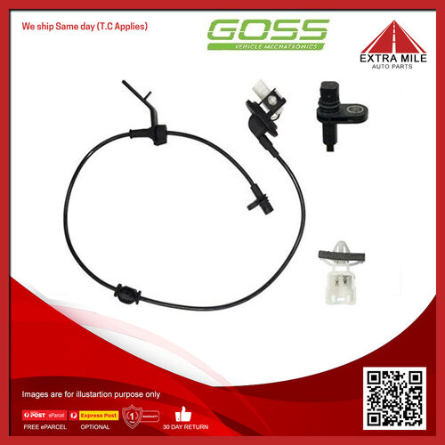 Goss ABS Wheel Speed Sensor - Rear For Mazda CX-5 KE 2.2L,2.5L SH-VPTS 16V DOHC