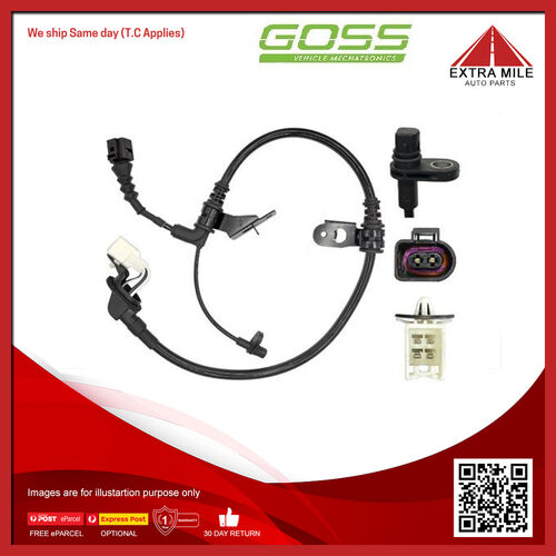 Goss ABS Wheel Speed Sensor - Rear For Mazda CX-5 KF 2.2L,2.5L PE-VPS 16V DOHC