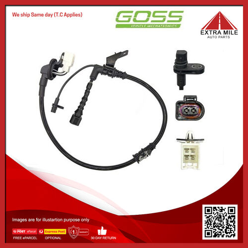 Goss ABS Wheel Speed Sensor - Rear For Mazda CX-5 XD KF 2.2L 2.L PE-VPS 16V DOHC
