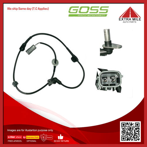 Goss ABS Wheel Speed Sensor - Front For Mazda CX-9 TB 3.7L CA V6 24V DOHC