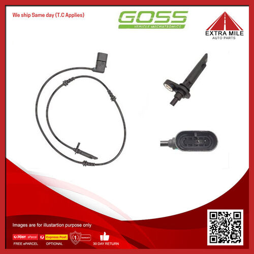 Goss Abs Wheel Speed Sensor - Front For Mercedes Benz C350 e S205 2.0L M274.920